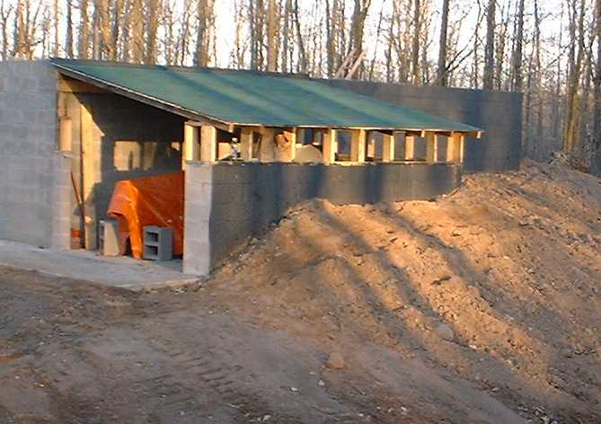 septic garage roof